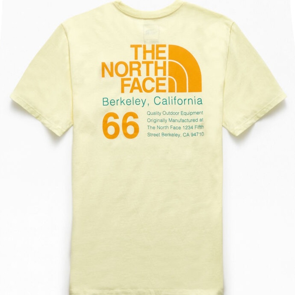 The North Face Yellow 66 California T-Shirt XL